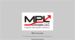 Desktop Screenshot of mplconcepts.com